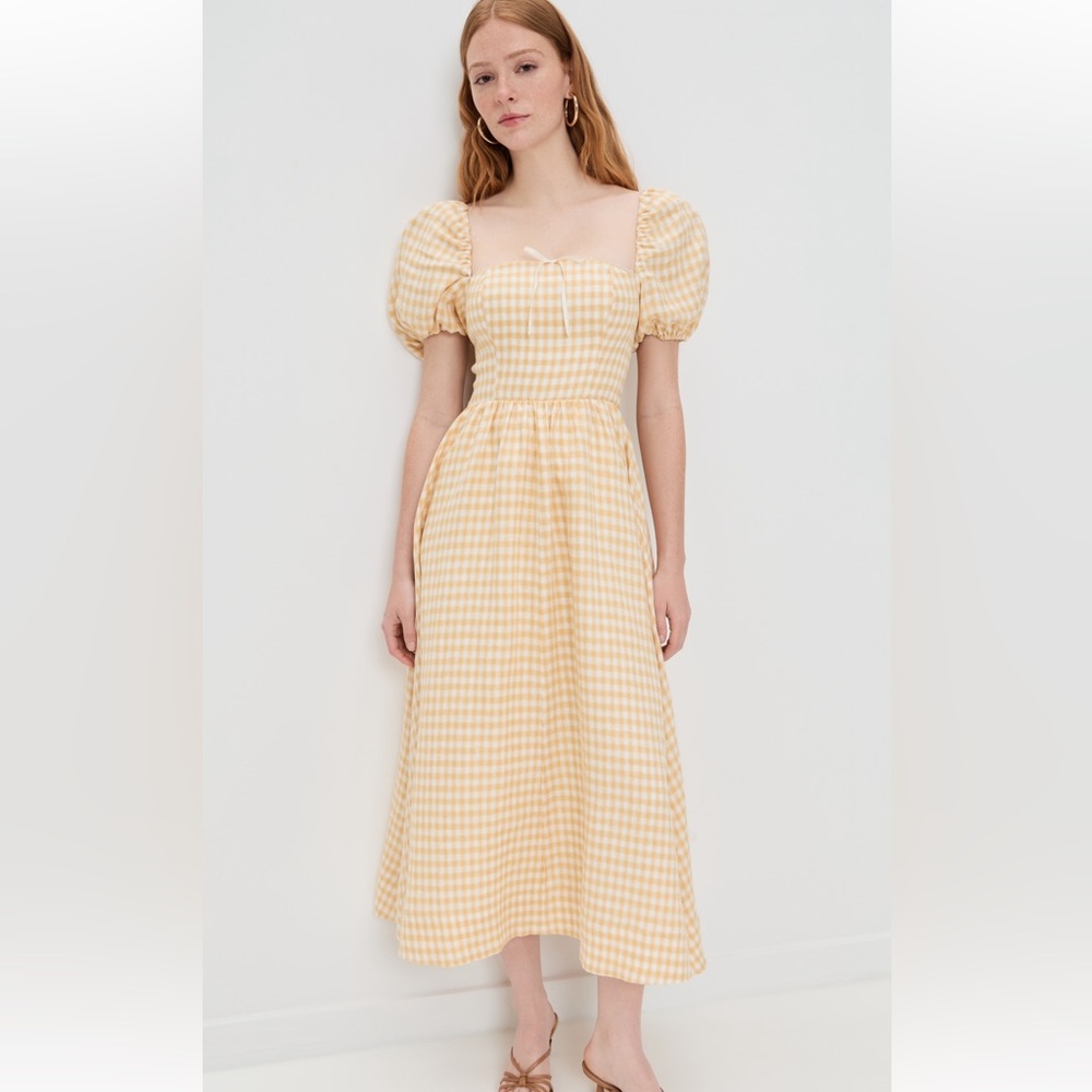 Reformation Marella Linen dress - NWT Sz 12